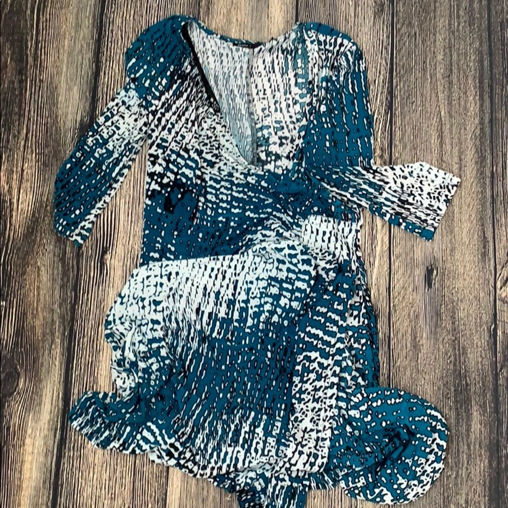 Teal size small dress